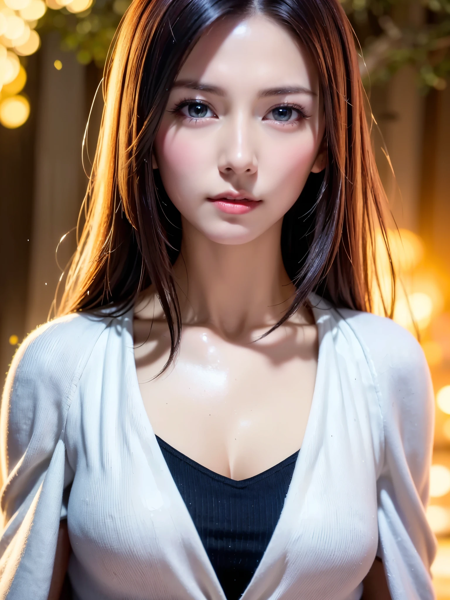 (Two beautiful teenage italian girls:1.6), Close friends, (They are hugging each other:1.2), Kiss her cheek or chest,(Detailed iridescent bodysuit with beautiful fractal or marble design:1.5), Incredible and spectacular scenes, ((High quality)), ((Detailed)), ((Fantasy)), Blue Plasma Brain, Green Plasma Body, Showing her armpits, beutiful breast,  obscenity, (Lewd smile:1.2), coarse, Obscene,  (Immoral:1.2), Lachish, (small breasts with beautiful raised pink areolas,,,:1.5), (Cameltoe), (Expression of ecstasy:1.2), Photorealistic, Official art, Unity 8K Wall , 8K Portrait, Best Quality, Very high resolution, (Incredibly beautiful nature background:1.6), (18 years old:1.5), (Sexy and glamorous:1.1), (A coquettish expression:1.6), (seductively smiling:1.6),  (erotic posing:1.9), (Model Posing:1.8), Beautiful seductive face, Portrait, (Thick eyebrows:1.4), (Big scarlet eyes:1.6), Beautiful eyes with fine symmetry, (Ultra detailed eyes:1.4),(Highly detailed face and eyes:1.7), (High-resolution red-eye:1.8), Intimate face, (ultra detailed skin texture:1.4), White skin, pale skin, Perfect Anatomy, Thin, (Beautiful toned body:1.5), Highly detailed hair,  (Moist skin:1.2), No makeup, (dark circles:1.1), Good anatomy, Focus Face, good-looking, (Emilia Clark:0.6) (Emma watson:0.3),(Jennifer Connelly:0.4),  Elegant face, Nice,  (A delicately crafted necklace is wrapped around her neck...), (Bioluminescence with brilliant brilliance:1.4), (Luminous magic circle:1.5), Ruins of an ancient castle, Shining majestic cloud masses and sky, lightning bolt, Epic Realistic, (Greg Rutkowski:0.8), (teal and orange:0.4), (Art Station:1.5), Cinematic, (NSFW:1.2),  Hyper Detailed, Dramatic light, (Intricate details:1.1), Beautiful black hair,　(Wearing a gauntlet with a dense and very beautiful design decorated with jewels:1.1), Small chest, Galaxy, (nebulas:1.6), The Dark Knight, Fully armored body focus