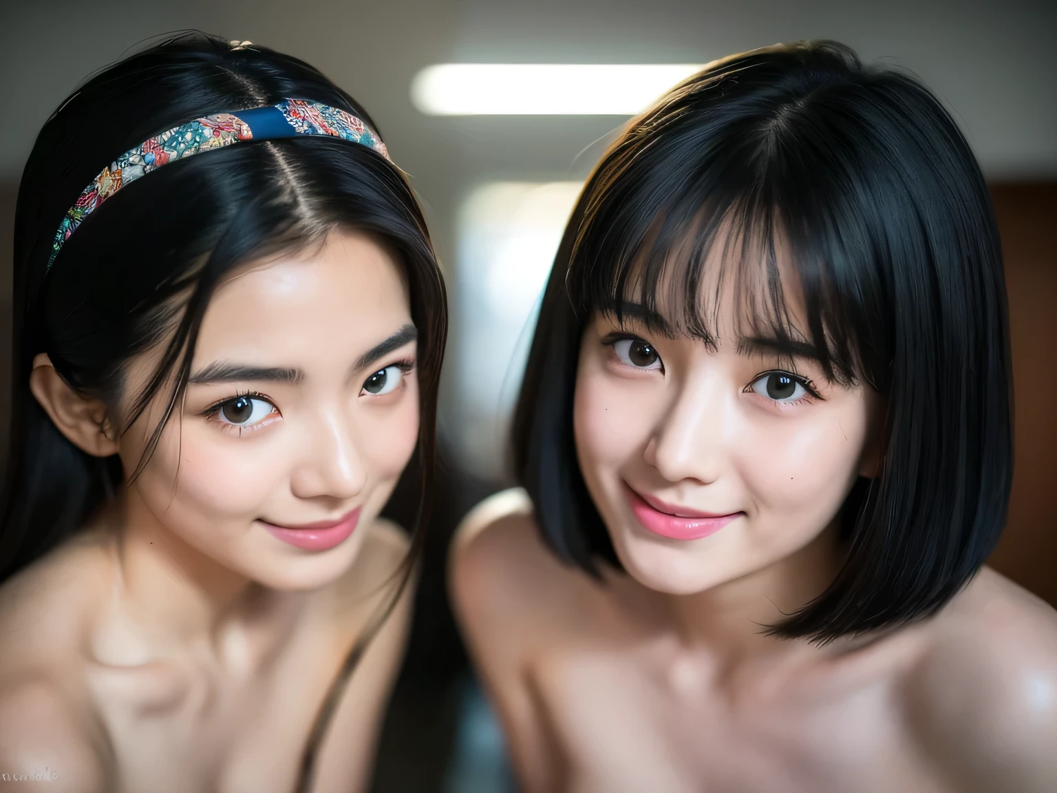 (closeup:1.4)、(raw photo:1.2)、(realistic:1.4)、(masterpiece:1.3)、(top quality:1.4)、(Beautiful woman with perfect body:1.4)、、Beautiful young japanese woman、Highly detailed face and skin textures、Big eyes with details、double eyelid、Cute face、(Short bob:1.2)、(busty)、(full body shot)、cowboy shot、(angry expression:1.2)、Storm and epic war scenes、cyberpunk scene、night、Illumination、plugsuit、Battle Suit Damage、