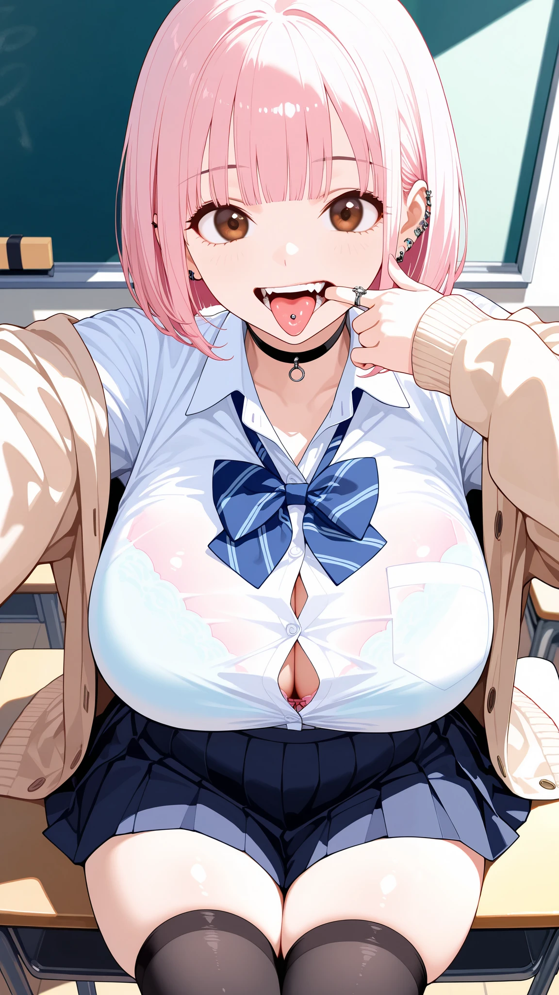 (8K、Highest image quality、highest quality、masterpiece)、detailed face、((1 ))、braid  hair、long hair、blunt bangs、blue eyes、angly、(())、((huge breasts))、((see through Colored camisole))、red school bag,minimum skirt、((black pleated skirt))、((micro skirt lift)、cowboy shot、((in the outdoor background)),((see through)),((nipples)),((nipples visible)),((squatting)),((spread legs)),((wet)),((show off pussy)),((((loli girl)),(((loli))),(Oppai loli girl),hand to penis,grab the penis,hand to penis,touch the penis,tekoki,Exposure,cum,penis into hand,hand to the penis,grab penis,Handjob,cum,semen,sperm,bukkake,cum on face,((penis ejaculates semen)),(((ejaculates semen))),school backpack,(((cumming on face))),((cum on face)),(mmf Double Handjob),(masturbation),((( masturbation))),