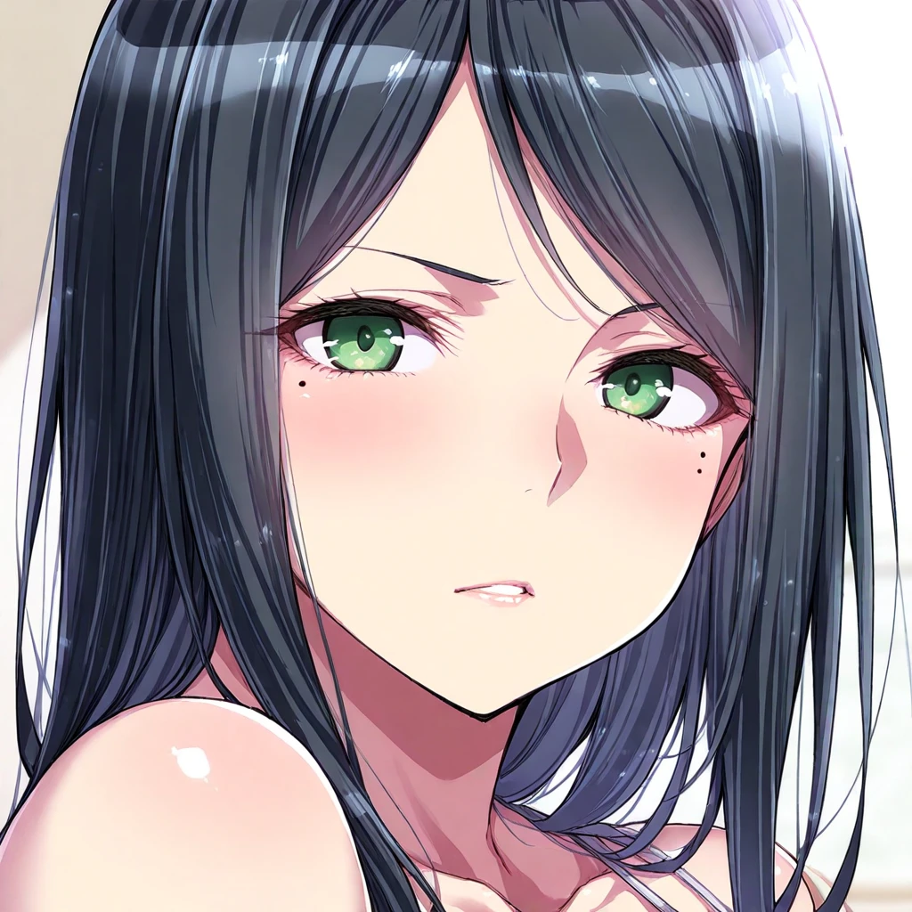chest, chest, chest, chest, chest, One person, Open your mouth, High resolution, masterpiece, accurate, Highest quality, Textured skin, Long Hair, Black Hair, 大きなchest, 大きなchest, Blushing, tongue, Pink eyes, tongueを出す, Ahegao, Ahegao, Ahegao, Ahegao, naked