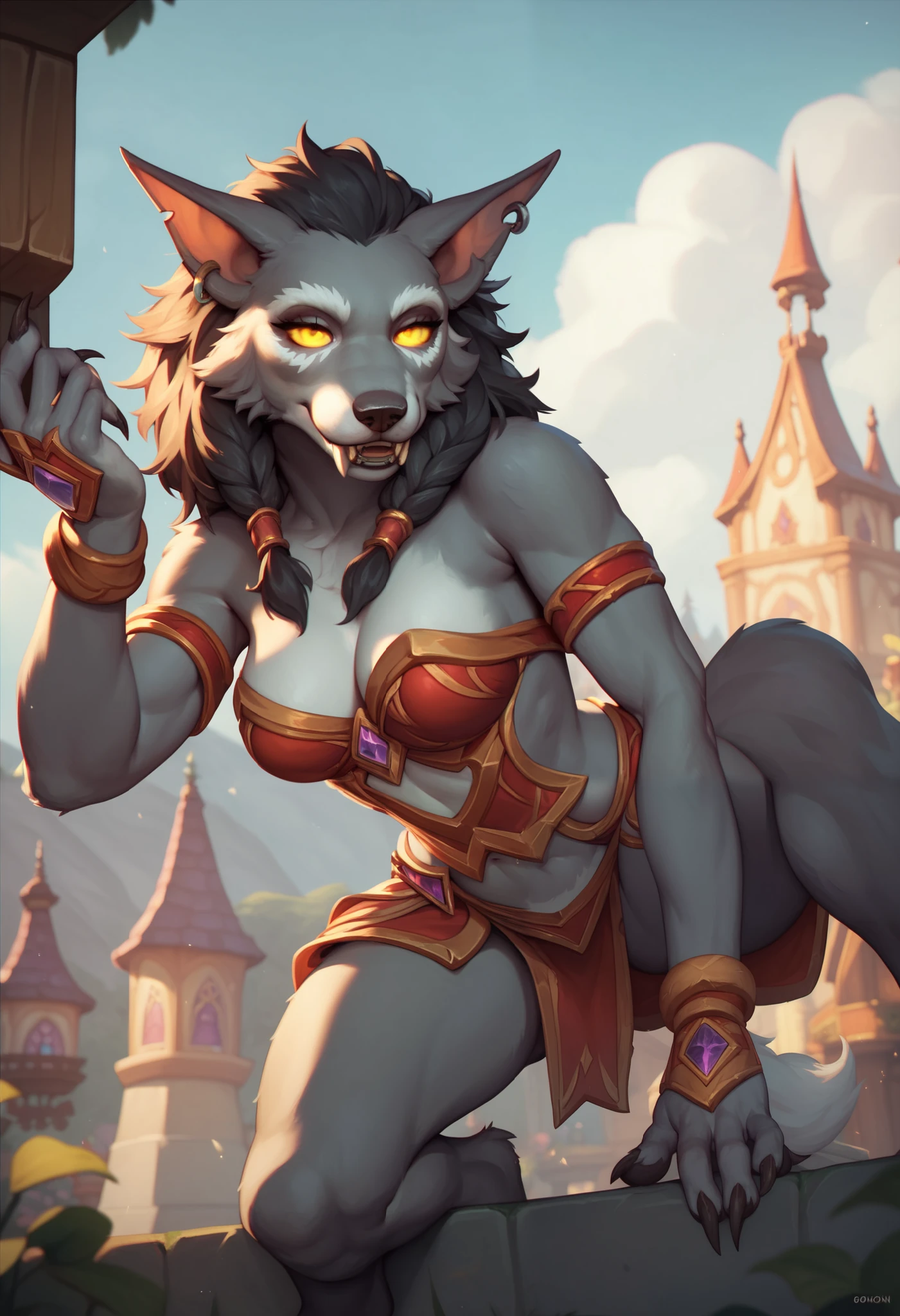 Greek goddess, wearing bronze adornment, Sexy Greek goddess but as a furry ram girl, uploaded on e621, by Pixelsketcher, by Bayard Wu, by Thomas Benjamin Kennington , by Einshelm, solo anthro, (( Portrait)), BREAK, (detailed Bonifasko lighting), natural goddess, (Detailed fur), (detailed skin), BREAK, Athena, (Cinematic lighting), ((Detailed background)), (half body shadow), [Backlighting], [crepuscular ray], [Detailed ambient light], (higher wildlife feral detail), [sharp-focus], (shaded), ((Masterpiece), long wavy hair, fit body, Fluffy tan, Wavethesallow Face, furry fantasy art, anthro art, commission for high res, Furry art, pov furry art, Sakimichan is beautiful, perfect eyes, toned abbs, Masterpiece, Best Quality, Detailed image, Bright colors, Detailed Face, perfect  lighting, Perfect shadows, Perfect eyes, focus on girl, Hourglass body, shiny body, legs focus, Ears last year, ram Girl, Fluffy, fluffy woman, Body fur, Animal nose, muzzle, two-toned fur, (Best Quality:1.2), (illustartion:1.2), (Cinematic lighting:1.3), Detailed fur, mouth open, medium breasts, busty, tongue out drooling, push up bra, crawling or splitting, sexy pose, seductive, flirting, sexy lingerie, sexy stockings