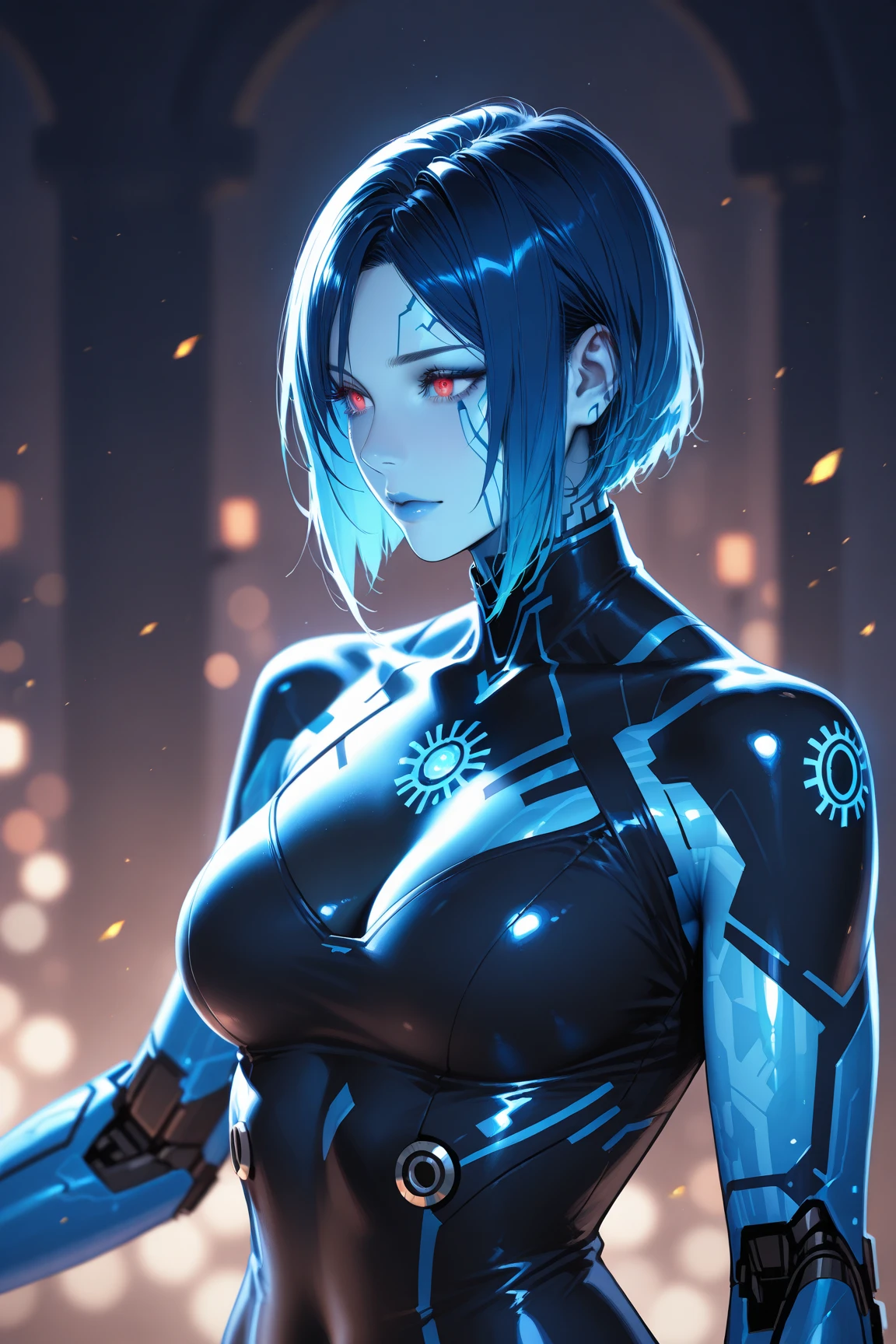 (masterpiece:1.4), high quality, high definition, sharp focus, detailed body, detailed face, best quality, 4k, 8k, absurd resolution, intricate detail, detailed hands, detailed eyes, highly detailed, highres, extremely detailed, <lora:ETO_OCC002:0.7> ETO_OCC, black hair, (curly hair:1.5), long hair, thick eyebrows, <lora:hyperdenoiser_v090:0.6>, plump, (hazel eyes:1.3), (parted bangs:1.4), <lora:ETO_OC:0.2> ETO-OC, <lora:sensualface_type1:0.6>, gasping, ecstasy, seductive smile, <lora:perfetfingers:1>, 1girl, breasts, skindentation, <lora:hyperrefiner_v090:0.6>,Lying on a grassy field, one hand behind the head, daydreaming., <lora:cortana_v1b:0.6>, hologram, AI, halo, body armor, (glowing hologram), (hologram:1.4), (glitch:1.4), glowing, (translucent:1.4), <lora:cortana_v1:0.6>, (translucent hologram), scifi, cyberpunk, <lora:HackedTech-20:1> hackedtech, data stream, pixelated, (glowing multicolored neon lights), <lora:rfktrsTechnotrexV10_rfktrsTechnotrexV10:0.7> rfktr_technotrex, <lora:glowingveins-nvwls-v1:0.8> glowingveins, (glowing veins:1.4)