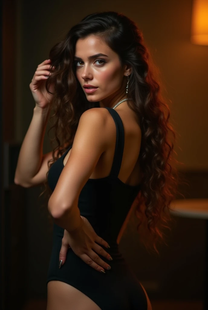 a photo of a beautiful (g3nshaw2:0.99), Woman in (Space Elevator:1.1), perfect hair, hairstyle with hair raised upwards, Tedious (tulle:1.2), ModelShooting style, (чрезвычайно подробные обои CG Unity 8k), Professional majestic (photograph of Helmut Newton:1.1), (Canon A2/Camera A2e), 24 mm, exposure blend, HDR, faded, extremely complex, high detail, Sharp Focus, dramatic, soft cinematic light, (I look at the viewer), (detailed students), nice smile, 24 mm, 4k textures, soft cinematic light, Adobe Lightroom, Photo lab, elegant, ((((Cinematic look)))), soothing tones, crazy details, hyper-detailed, low contrast, (From the waist up)