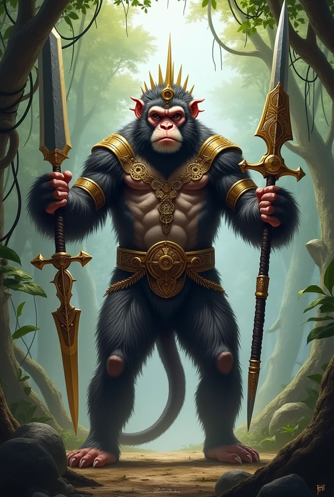 Monkey warrior king