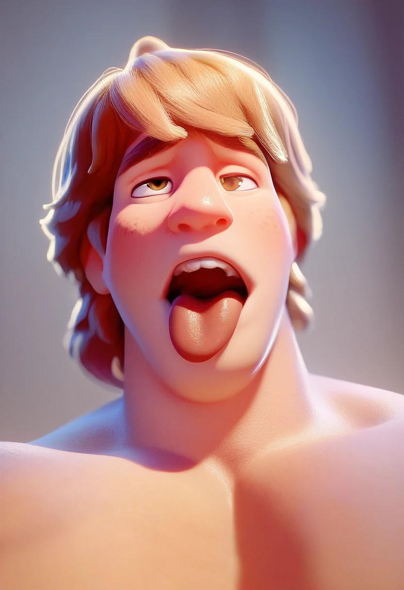 Kristoff 1 boy solo solo male completely naked ahegao face pov looking at the viewver