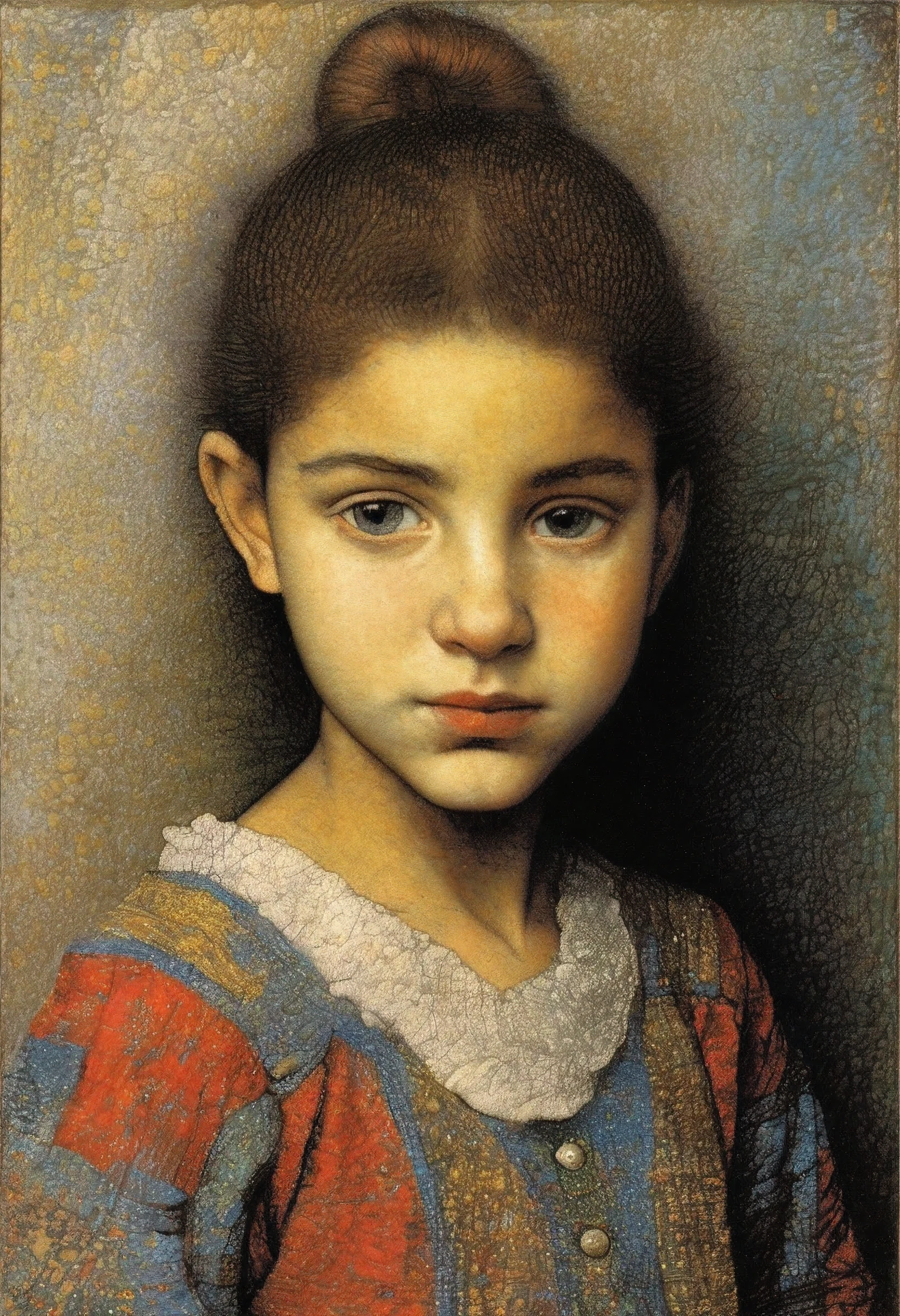 young girl, творческая импровизация (Created by Mordecai-Ardon)