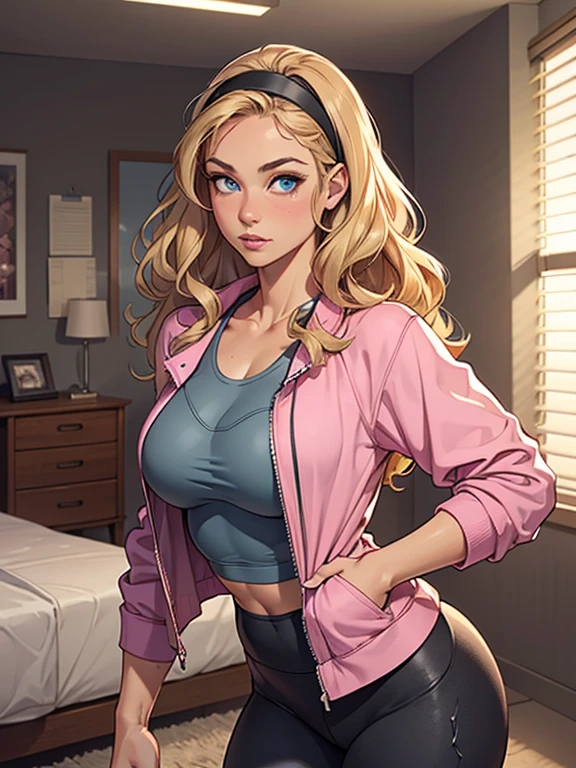 (Masterpiece, Best Quality, hight resolution, High Resolution:1.2), Extremely detailed, Realistic, intricate details, Lucy Heartfilia, 独奏, Shy, blusher, freckles, Wearing a sweatshirt, panty, highleg panty, Standing, (Cinematic lighting, Sunlight, volumetric), Indoors, Window, looking a viewer
