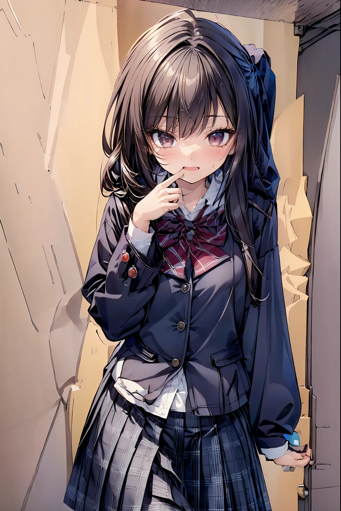 ( best quality , 8k, 32K, Masterpiece, super high definition,:1.2),born, 2girls, Super Cute , natural light,Clear shining eyes, 20 years old, medium bust , Fair-skinned ,Red face, dynamic angle at which the head opens,, (:0.8) ,(final:0.8), (Vulgar:0.8), ((Speaking Heart), happy, open your mouth, close eyes, :0.8),( steam:0.8),,( is shaking:1.3)),(tears:0.7) ,sweat, Be happy, , In the classroom, (( school uniform)), Line of sight, nsfw, close-up face, face up, Upper body photo, white background