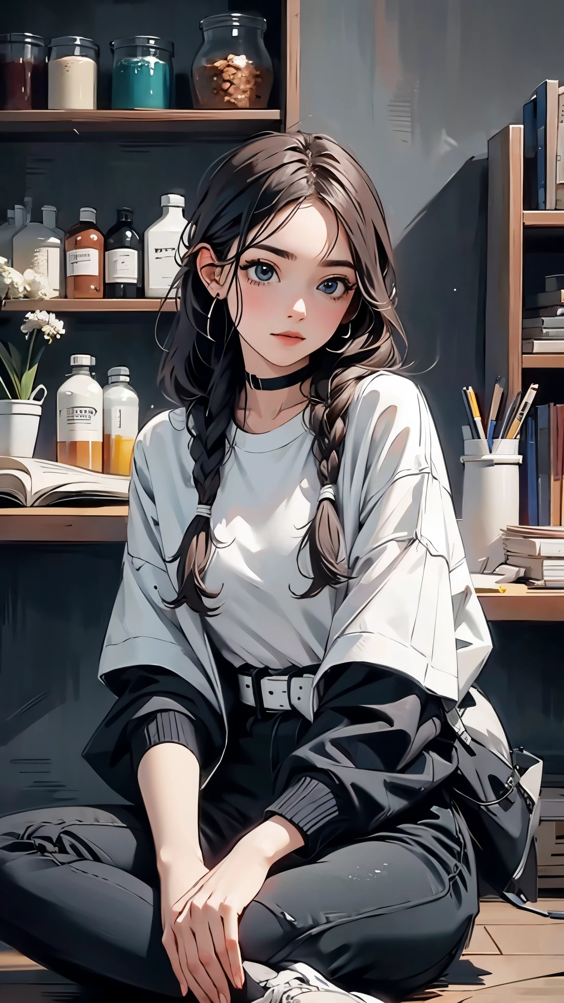 1girl,sitting