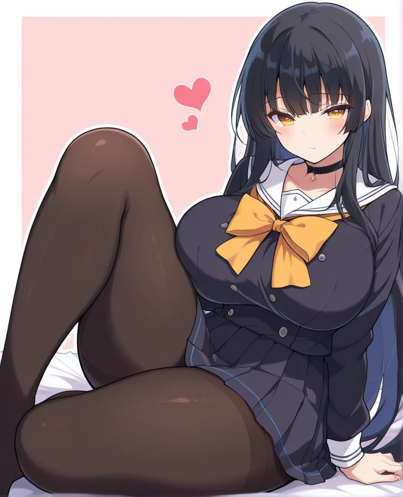 Yankee high school girl、One girl in a mini skirt, Squat with your legs wide apart、Looking down at the viewer, Twin tails, Highest quality, Focus on the thighs, Dynamic pose, smile, blazer, blouse, Black Pantyhose, panties under pantyhose, , classroom, Black Hair,My thighs are steaming between the legs 、Sweaty pantyhose、Show the soles of your feet here、My feet are stuffy