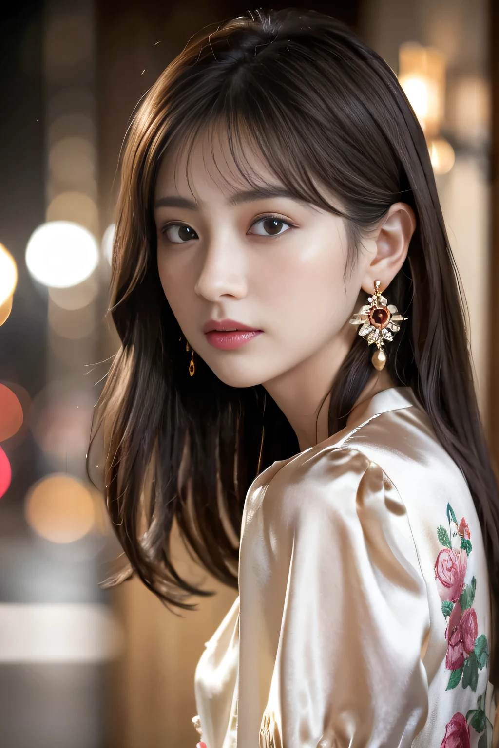 (full shot, Editorial photo of 25-year-old actress Lee Elijah.), (highly detailed face:1.4) (Smile:0.7) (colorful background, Moody , private study:1.3) POV, in door : Lee Jeffries, nikon d850, film stock photograph ,4 kodak portra 400 ,Camera ,with ,rich colors ,A hyper-realistic ,lifelike texture, with dramatic lighting , Cinestill 80,Araped woman standing in front of a wall of red roses, seifuku, 👁🌹👾, profile image, ulzzang, yanjun chengt, xintong chen, sakimichan, 中 元 节, profile photo, profile photo, sha xi, 🐝👗👾, with flower, 🚿🗝📝