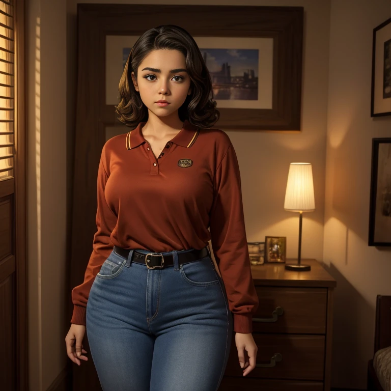 CamilaMendes,<lora:CamilaMendesSDXL:1>,masterpiece,beautiful,extremely detailed,(ultra high res),(8k UHD best quality), (realistic, photo-realistic:1.37), depth_of,field, blurry_background, photo_inset,Dramatic lighting,reference_inset,photo_background,brown_eyes,photorealistic,looking_at_viewer,1girl,shiny skin,detailed skin,(((sweater)))