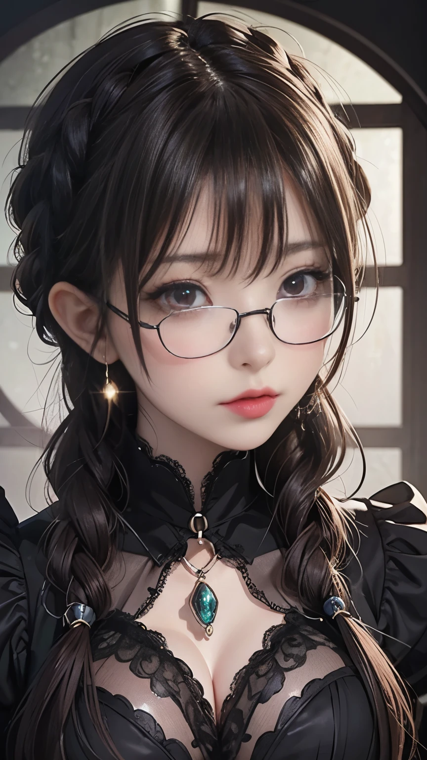 ( best quality , high resolution:1.2),(Villainess:1.1), (witch、Glasses:1.5),(devil:1.5),( horror theme :1.5),(Thriller:1.5),( dark fantasy:1.5), ( ink and watercolor:1.5), (Black and White:1.5), (Ominous Scenery :1.5),( Countless Stars Fly :1.5),(1900s:1.5),(A lot of dust rises:1.5),( puddle:1.5),( Dirt Track :1.5),( absurd:1.5),(wonderful:1.5),( best quality :1.5),(Masterpiece:1.5), woman in red dress , (Powerful figures:1.1、Big Breasts:1.3) 、 ((((Glasses 、 is cute 、 RED EYES、 A Whisper of Bad Luby )))),(((Big Breasts、Glasses、 braids)))、 pretty face, raise eyebrows , ,(Fatal Beauty, charm的な美しさ ) ,(神秘的なcharm:1.1),(Big Breasts、charm的なシルエット), High Quality Textures 、High Quality Shadows、 Beautiful and Delicate Face 、 A beautiful, delicate sticky liquid drips from my eyes 、 Depth of the Boundary 、 ray tracing、20th generation、 is cute K-POPの女の子、( The Face of Korea )、Thin face、( Ulzan-6500-V1.1:0.6)、 Face of Pure Loss _v1、 Close-up photo of a woman , realistic depiction , charm, Real Girls, Gurwitz, role play, Realistic 3d style, 8K portrait rendering,(truth,truth:1.4),(Sparkling eyes girl:1.2)、cheek、 Glossy Lips 、Portrait of a woman by Alphonse Mischer、Ominous Scenery の雰囲気をもたらす ,(((black dress temptation ))),Main Color,Urban,Spooky Town,full length,Evil spirits, Winnie the Pooh Rainbow, Extremely Detailed Description , Extremely Detailed and Realistic , 暗くて creepy vibes, Spiritual Being, Mysterious Beauty , Ghostly figures, Swirling Mist, Supernatural Existence, devilの本質, Shadow Shape , Terrible Whispers , Ominous Aura , アート of a Goth Maiden , Her Mogul Snap , mystical graveyard,moonlight , Her Soul, Amazing Fantasy Art , The Darkness She Summons ,dance of the void, Bumblewisk, Cosmic Power, Confusion is swirling , Breathtaking oil paintings, Ultra Realistic Digital Illustration 、 Ultra Realistic Oil Painting , Amazing compositional aesthetics that seamlessly blend psychedelic and visionary art with physics , Masterpiece, (devil,Satan,Lucifer:1.1),(devil:1.1),( RED EYES:1.6)、( keen teeth:1.1),( black wings,thick,dirty:1.1),(hell:1.1),(,sulfur:1.1),(unlucky clouds,stormy skies:1.1),( dark, creepy vibes:1.1),(aura of misfortune, evil energy :1.1),( dark aura,cigarette:1.1),(Extreme heat,Burning Flames:1.1),( surreal,Nightmare Visions:1.1),(Predicting the end:1.1),(Twisted Corner, Crown of Fire :1.1),( A Whisper of Bad Luby ,devil:1.1),(Cry of pain, Resonating Scream :1.1),(Ominous Symbols ,Ancient Runes:1.1),( Mysterious Relics , dark アートifacts:1.1),( My Nfernal Ritual , Ritual Sacrifice :1.1),(devilish creatures of darkness:1.1),(Desolate,Barren Wilderness:1.1),( University of the Soul ,Suffering Soul:1.1),(Eternal Ruin,A hopeless existence:1.1), , ( creepy vibes ), ((( dramatic shadow ), ( dynamic pose ), (( Artistically Expressed )), ((charm), (gothic), ( Mysterious Environment), ( Feel-Good Hues ), ( Beautiful depiction ), Portrait of the Goddess of Darkness
