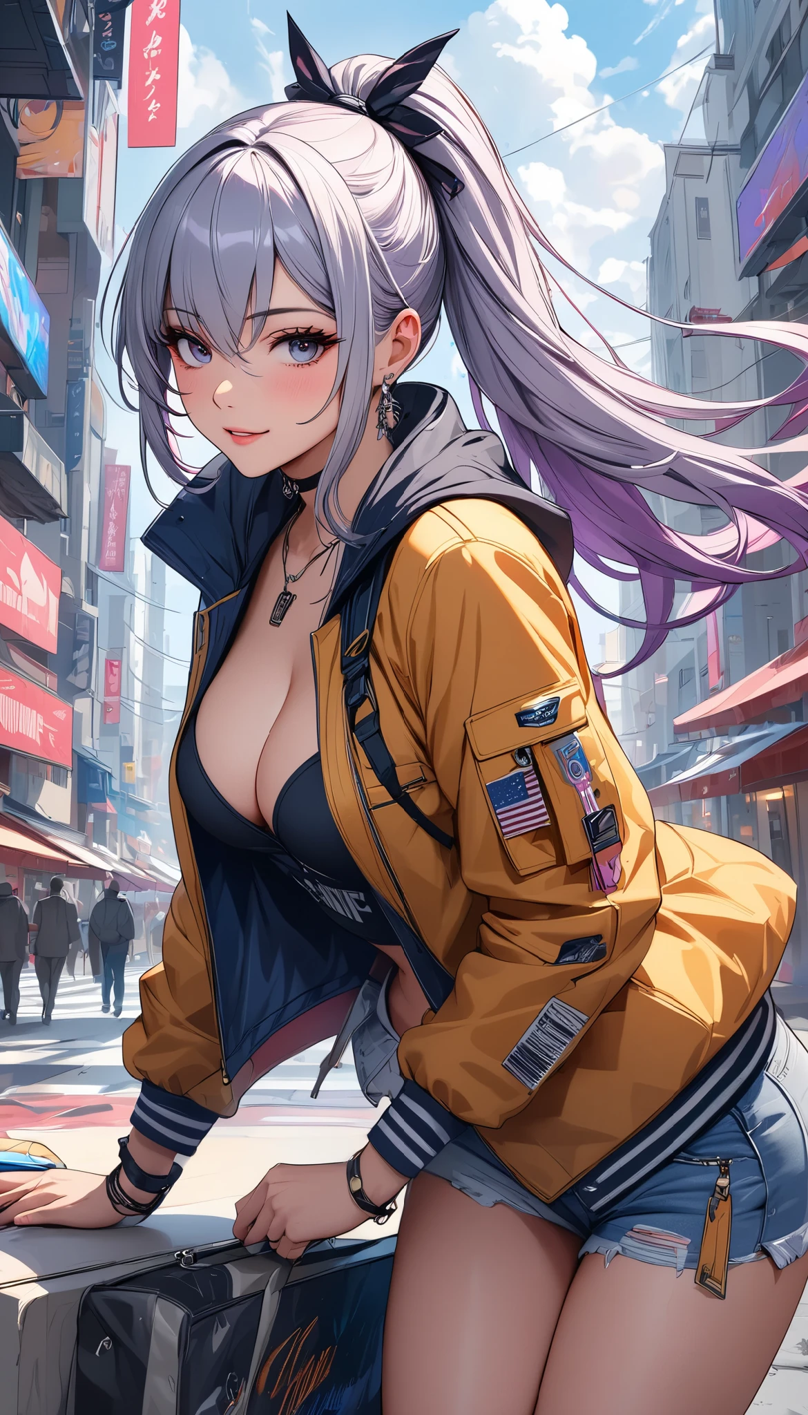 (Masterpiece, best quality:1.3), Digital illustration, full color digital,