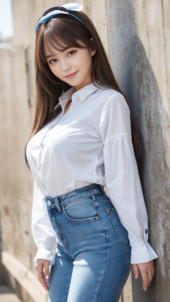 Highest quality、Highest quality、High resolution、、Young Japanese woman、One woman、one piece、Tight mini skirt、Beautiful legs、smile、Brown Hair、Ponytail, slightly larger breasts、Date、Blurred Background、garden、Sexy look、Sexy pose