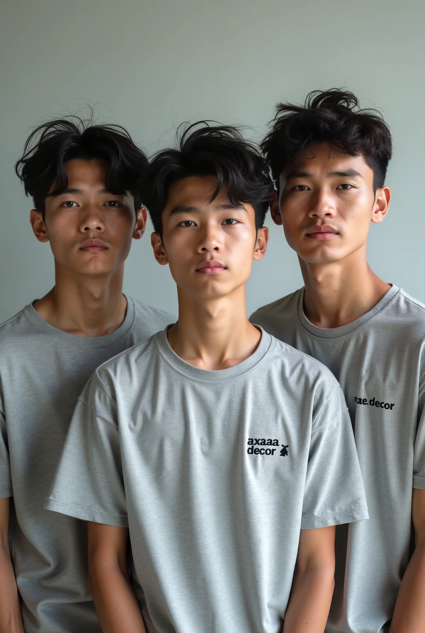 three men arm in arm