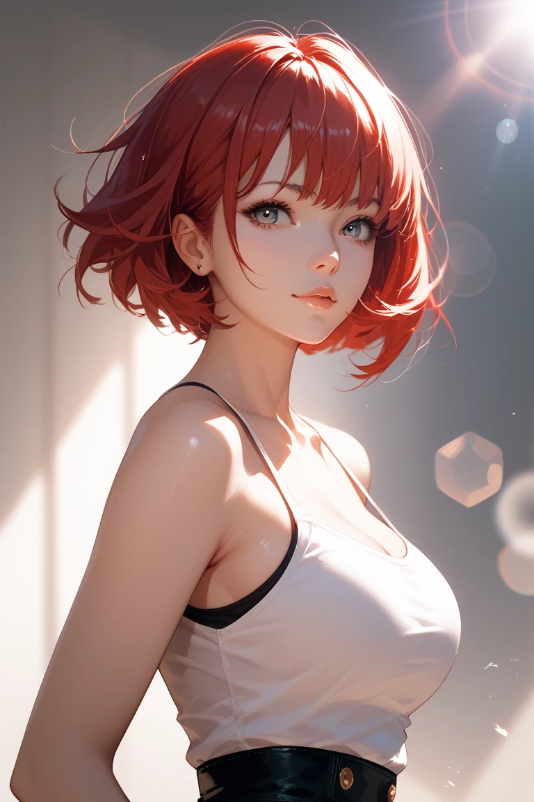最high quality、masterpiece、超High resolution、(Photorealistic:1.4)、Highly detailed CG Unity 8k wallpaper、Detailed and complex、original、High resolution、Raw photo、(Perfect figure)、Detailed and complex,、Soft Lighting、high quality、Film Grain、Depth of written boundary、Hmph、Ultra-realistic、Color Grade、Dynamic Pose、Portrait、Japanese、Laughter、Lips、short hair、Viewer、Natural soft light、With a girl、20-year-old、whole bodyエズビアン、solo、 student、University、cute、Beauty、Inconspicuous、Cold light 12000K \\ 、detailed and realistic、Skin Texture、Ultra-detailed、リアルなSkin Texture、(dramatic、信じられないほどのmasterpiece:1.3)、Browsing Caution,Swimwear,whole body,
Orange Hair