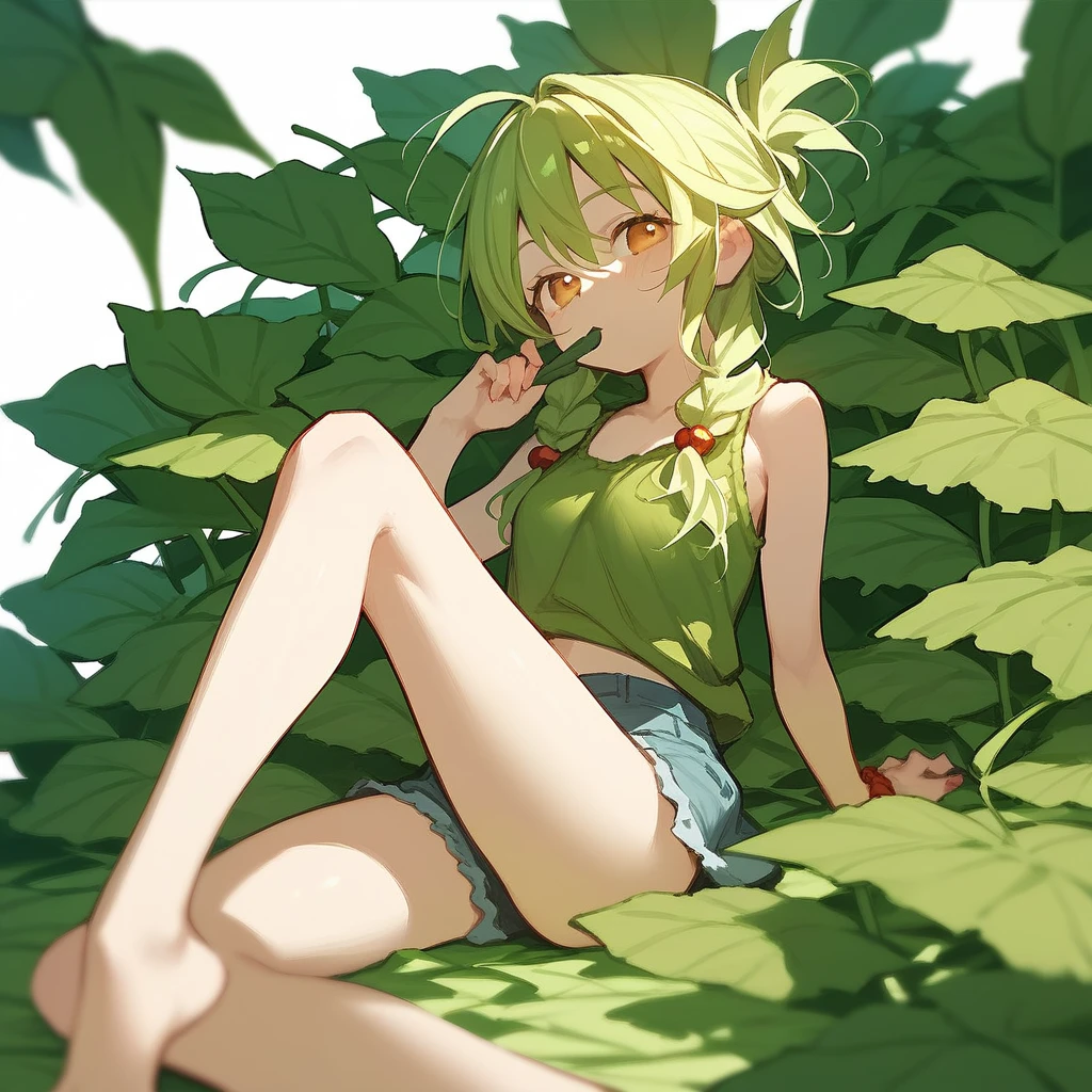 (masterpiece:1.4), (best quality:1.4), (high resolution:1.4), 1girl, tinker bell, short ponytail, fairy wings, green fairy outfit, crossed arms, crossed legs, angry, puffy cheeks, full-face blush, looking at viewer, 