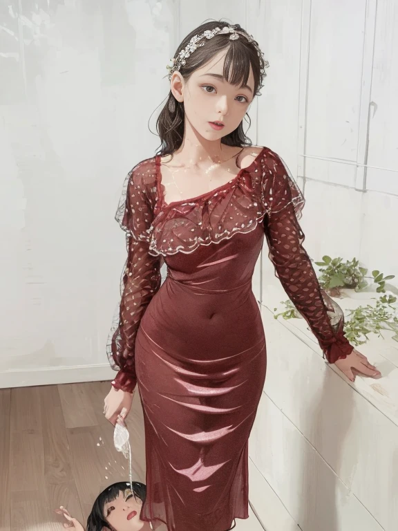 Satin Dress