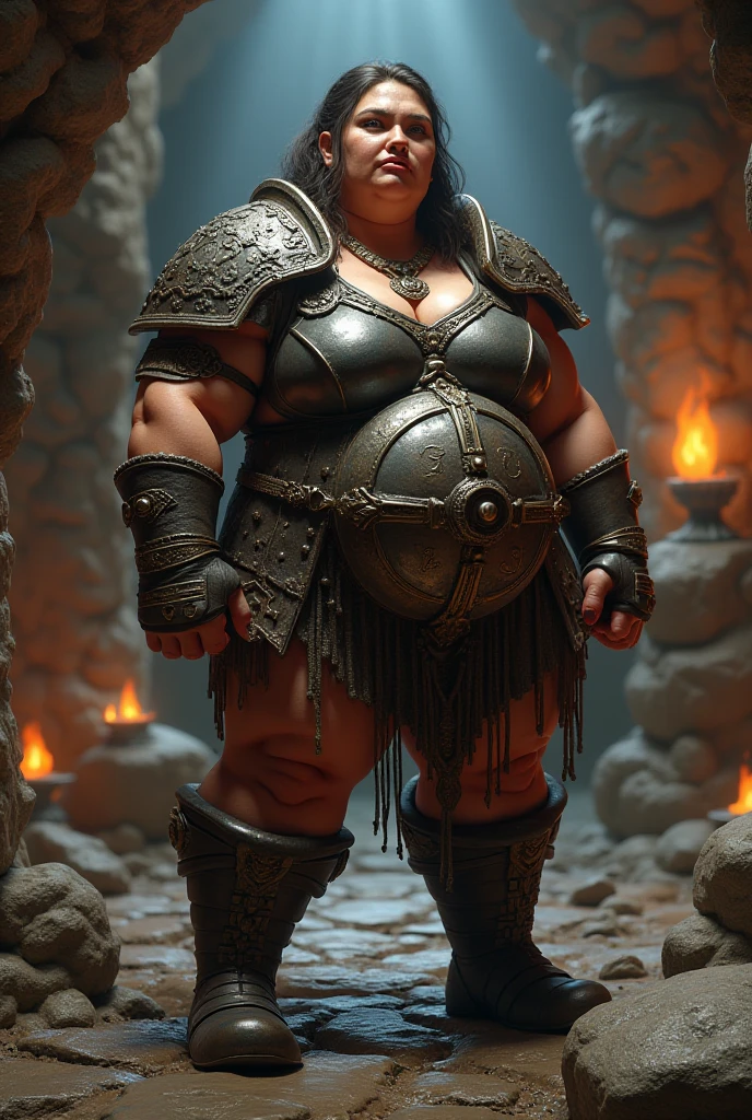 Female Human, (Giant:1.5), (Very Beautiful:1.5), (Very Sexy:1.5), (Long Black Hair:1.0), (Pale Skin:1.0), (Sweaty:1.5), (Knight:1.5), (Full Plate Armor:1.5), (Huge Thighs:1.5), (Huge Hips:1.5), (Huge Butt:1.0), (Black Eyes:1.0), standing next to campfire, nighttime.<hypernet:anything-v4.0.vae:1><hypernet:anything-v4.0.vae:1>
