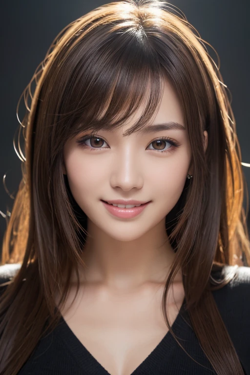 masutepiece、highest quality、Photorealistic、Super detailed、Attention to detail、High resolution、8k wallpaper、Beautiful woman 、Nightwear、Sharp focus、Perfect dynamic composition、Beautifully detailed eyes、Detailed Hair、Detailed and realistic skin texture、smile、Close-up portrait、Model&#39;s body type、bangs、Short Bob Hair