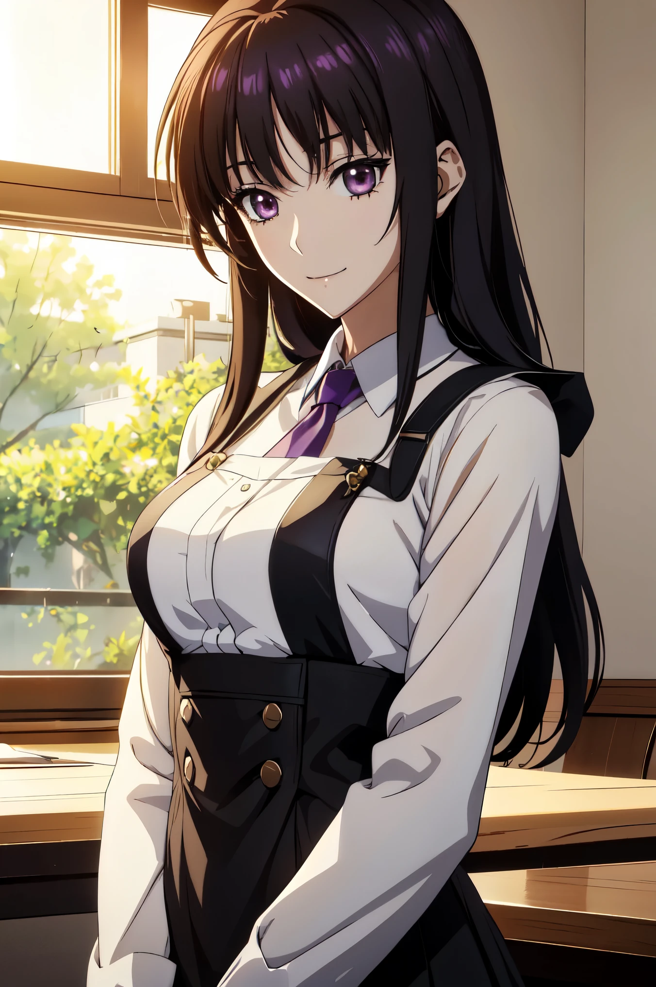 最 High Quality , Face focus, soft light, 超 high resolution, (Masterpiece, 最 High Quality :1.2), Alone, One Girl, Kusumureze , smile, View your viewers, holding tray, Knot, Maid headdress, Maid, black dress , apron, high resolution, very detailedなイラスト, very detailedな顔, RAW photo, Film Grain , standing , Connecting UHD and 8K , 長い赤紫髪と green eyesをした anime girl , anime Moe art style, 若い anime girl の接写, smooth anime cg art , beautiful anime schoolgirl , anime Moe art style, Dreamy school girl, Seductive anime girl , anime girl , 魅力的な anime girl , Dreamy school girl, anime girl , 8K Ultra HD , high resolution, very detailedなCG, High Quality shadows, beautiful and delicate face, ディテール美しい Delicate Eyes,Blake( high detail 8k wallpaper ),( Highly Detailed CG 8K Wallpaper ),Makima ( chainsaw man ),Shadowy ( destiny / Grand Order Needed),Reika Shimohira , high resolution, Very Delicate and Beautiful CG Illustration,最 High Quality , realistic texture ,Realistic Fabric, realistic texture ,((( debris flies))), (((最 High Quality ))),8k,At 32k,Masterpiece, Beautiful and Attractive Anime Women , high definition, very detailed, high resolution,Dreamy school girl,Masterpiece, 最 High Quality , High Quality , freshness, High Quality texture, High Quality shadow, Attention to Details,Fine details, 1 girl, high school student from the side ,Alone,I,Just one,Alone,Just oneの人,Such, adult , beautiful long legs, Thin Waist ,Mature body girl,reddish purple hair,reddish purple hair, purple hair, Blackcurrant Hair , Silky Smooth Hair , colorful hair, straight hair,shy smile,幸せそうなsmile,Lively expression ,cute smile,Cool Beauty, Beautiful Woman, handsome face , Beautiful realism,Playing Temptation, charming face, calm expression, beautiful hair,smile, colorful eyes, green eyes,Jade Eyes, beautiful eyes,bright eyes, Delicate Eyes, jewel like eyes ,Jade Eyes, Protruding Eyes ,( green eyes:1.5), charming face,8 heads,:171cm,彼女は首に necklace身に着けています, necklace,beaded necklace,Magatama Accessories,smile, colorful eyes, green eyes,Jade Eyes, beautiful eyes,bright eyes, Delicate Eyes, jewel like eyes ,Jade Eyes,( green eyes:1.5), charming face,Model Photo,, standing picture , Attention to Details, Maidの衣装を着た女性、 perfect beauty、 きちんとして落ち着いたMaid服、クラシックMaid衣装、 Long Sleeve、 Long Skirt,Waiter uniform, indoor, indoor,礼儀正しく standing , white, cowboy shooting,Maidの服, Long Sleeve,frills, long dress , Black Costume, western style building , green eyes, eyes like jewels,Cassis berry colored hair