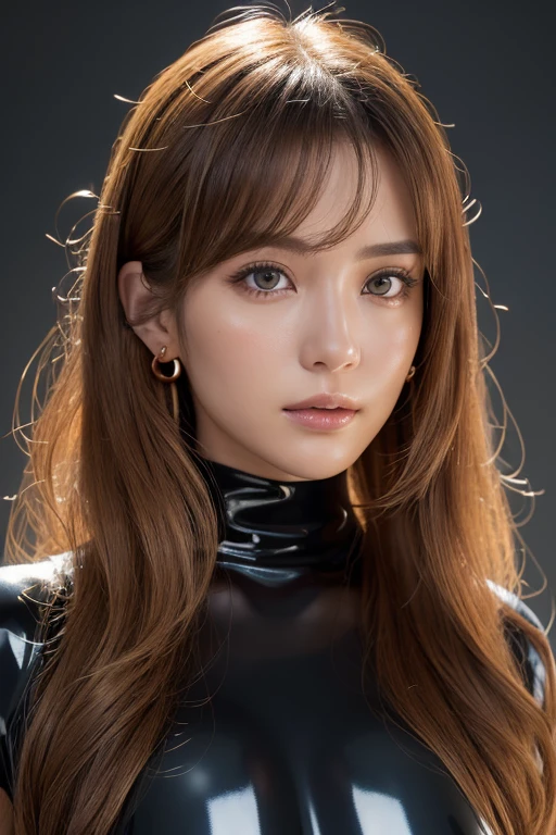 32,000 人のセクシーなwomanモデル , huge breasts, eye, twintails black hair 1 girl, beautiful face, earrings, (portrait photoshot), wearing (orange turtleneck sweater:1.2) 彼女の顎まin, short black hair, (Simple plain background)(Glamour:1.3) beautiful young girlfriend photo\(woman\) 彼女の中in (:1.3), 1 girl, Parted hair, (blush:0.5), (I get goosebumps:0.5), subsINY copper orange latex suit ((clear shiny molded clear plastic catsuit,perfect dramatic lighting,one piece水着,Torn,helmdef million dollar baby (watercolor:1.2),1 girl, 一人in, flower, portrait, leaf, bangs, signer dressing、light brown fringe short hair、Light brown eye、(1 girl), up hairstyle, very cute face, wonderful face and eye, (inery detailed eye, inery detailed face), Fresh, in{1 girl in},{{{{{table top++, highest quality++, super detailed+, Super high resolution,(realistic:1.4),RAW photo,(we)+,(we)+,(one piece ナミ)+,(one piece),orange hair, Girl in black latex full body suit,inery aesthetic, highest quality, absurd, 1 girl in, brainwashed,}}}}}, ((purple glowing eye 1.3)), (huge breasts:1.2)No expression, Research room, Room of Darkness, (neon light:1.2), (night:1.5), stand up and salute