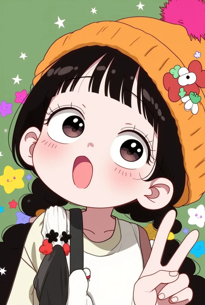 18 year old girl, large eyes, big eyelashes, thin eyebrows, half full cheeks, thick lips, curly black hair with accessories , using a long-sleeved crop top, showing the ass, pussy, calcetas largas blancas, black tennises, humping on a non visible man with dick, pov of man, sex, violation