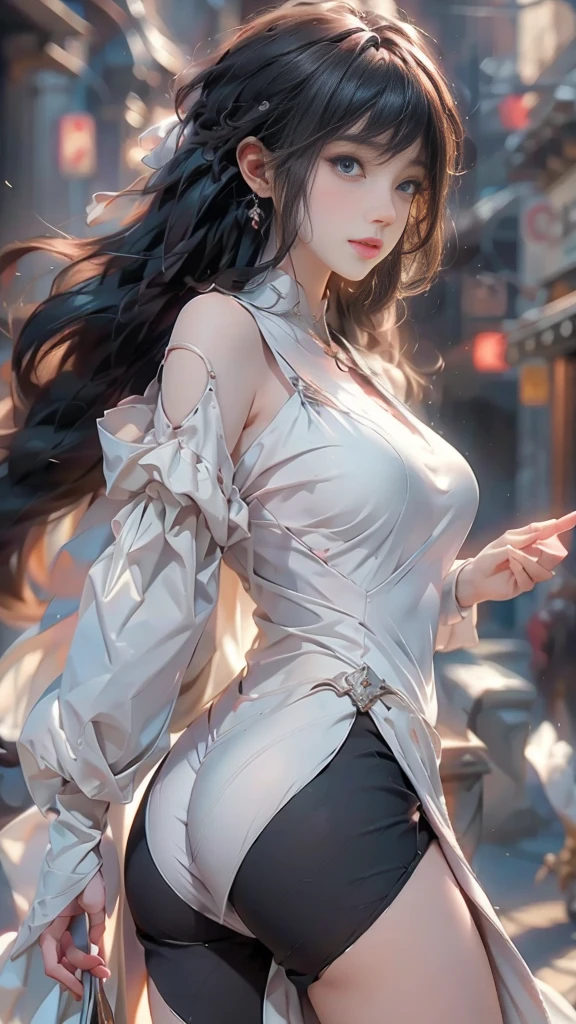 Official Art, Unity 8k wallpaper, super detailed, beautiful, beautiful, masterpiece, best quality,
darkness, atmosphere, mystery, romanticism, creepy, literature, art, fashion, victorian, decoration, intricacies, ironwork, lace, contemplation, emotional depth, supernatural,
1 girl, solo, neck, half composition, transparent clothing, transparent clothes, pink cute, pink tender, proud and holy, sacred, naked, leaky shoulders, leaky, fat buttocks, big breasts, double breasts, real light and shadow, cinematic light, cinematic sense, light effects, holiness,