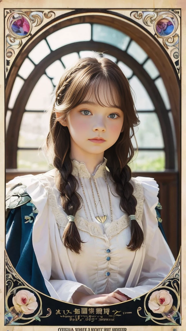 photoRealstic,She is a magical girl、Puddles in the ruins of the city、Float above that puddle、Completely unbeatable cuteness