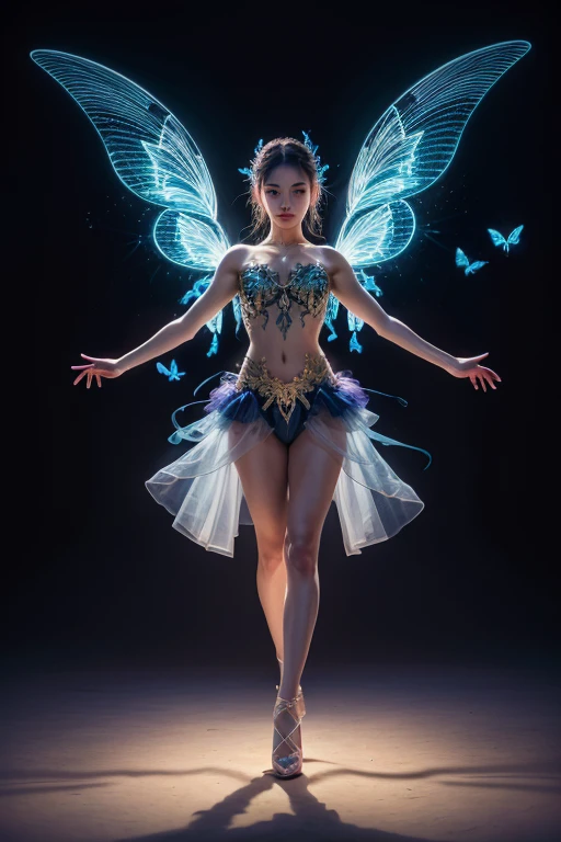 Flying fairies,The skin is smooth and delicate like jade,Floating in the void,Show off your perfect figure,sky cities,Heavenly women scattered flowers,The rainbow shines,cloudless sky,Exotic space,Brighter,baiyun,fresh flowers,Fantasy world,Clean skies,unreality,Exquisite,4K,tmasterpiece,Hyper-Resolution,