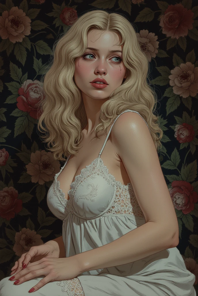 A beautiful woman posing for a photo
