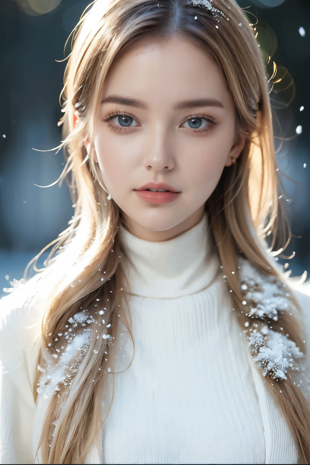 masterpiece,best quality, ultra highres,8k,16k,delicate photography, sharp line, sharp focus, (perfect anatomy:1.5), RAW photo, resolution,realistic,ultra detailed,sharp focus,RAW photo,白,蒼,黒,UHD,
BREAK,
24years old,beautiful european lady,
beauty hair,blue eyes,long lashes,large breasts,
wearing a stylish worm jaket coat and a checked scarf, in winter. (Her breath is white:1.5),Snowy mountain,Powder Snow,(Snow is falling:1.3),Light streaming in,
BREAK,
Photo style,portrait,golden ratio,Fibonacci spiral composition,