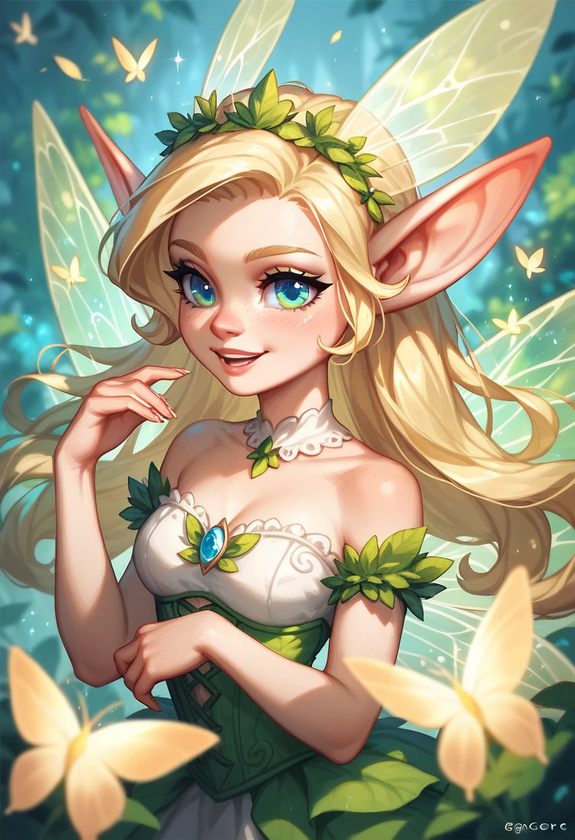 Fairy woman  rpg game 