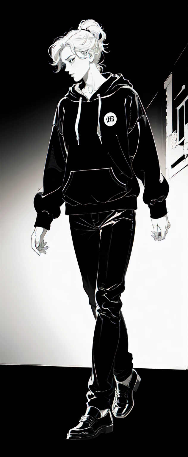{in style of Santiago Caruso:1.1}
1girl,white_background,red and black radiation gradient long sleeve t-shirt,,whole body,ice surface,arms open,hands in sleeves,black trousers,small chest