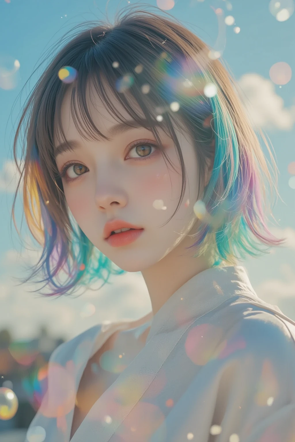 (Browsing Caution:1,4),Mix 4, (8k, RAWphotograph, Highest quality, Tabletop: 1.45), (Realistic, Realistic: 1.37),illumination, night, プロのillumination, photographn mapping, Radio City, Physically Based Rendering, Gradient Brunette, 高品質のphotograph, High resolution, 1080P, (Detailed facial depiction), (Detailed description of the hand), (Delicate CG), Extreme light and shadow, Rich details, (Detailed facial features), (Highest quality), Look in front of you, Highly detailed face, Highly detailed lips,  超High resolution, (Faithfulness: 1.4), photograph, 1 girl, [(sad)],  , Thin limbs, movie, Cool pose, I Cup, Highest qualityな完璧なボディ, photographのような, (1 girl: 1.3), Perfect balance, (Huge, Perfect breasts, Areola),(Realistic, Photorealistic:1.37),One Girl, Cowboy Shot,Professional Lighting, Photon Mapping, Radio City, RAWphotograph、(Photorealistic:1.4)、Octane Rendering、Complex 3D rendering with ultra-detail, Studio Soft Light, Rim Light, Vivid details, Super Detail, Realistic skin texture, Detailed aspect, Beautiful details in the eyes, Highly detailed CG Unity 16k wallpaper, compensate, (Detailed Background:1.2),Highest quality, 超A high resolution, Tabletop, One Girl, One girl,alone, Upper Body,View Viewer, Black Background, Bobcut, short hair, Multicolored Hair, compensate , Lips parted, Black Lips, eyeliner, Gothic, Goth Girl,((Multicolored Hairの色:1.4)),((全身全naked)),(((nsfw))),((naked)),((Small breasts:1.2)),((((naked)))),((Pixie Cut:1.2))
