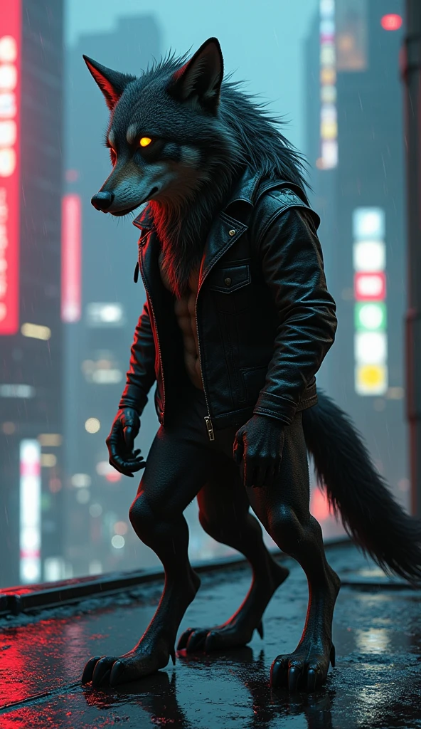 Masterpieces, furry, male, kinky, Anthropomorphic, full body, old age, rugged, black wolf, {two men with lanky body type}, Delicate eyes, white goatee, grizzled fur, glistening body, biker, ebony skin, depth of field, warm lighting, bright lighting, (best quality),(masterpiece),(ultra detailed), sharp focus, wasteland background, fierce look, evil grins, scars, glossy, oiled up body, black nipples, bushy tail, grime and dirty body, harnesses, white pubes, white chest fluff, white arm hair, white armpit hair, tight underwear