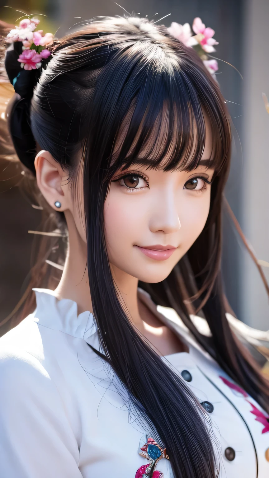  RAW Photos, Black Hair、folder、Round eyes、False eyelashes、Straight hair, correct、Pink lipstick、Striped Hair、Brown Hair、Blue Hair、(Dark blue hair)、(Gradient Hair)、Asymmetrical hair、Hair behind the ear、Crossed bangs、Long Hair、(お尻までLong Hair)、Long Hair、Straight bangs、Smooth, Silky Hair、Hair up on one side、とんでもなくLong Hair、Light brown eyes、Ring Eye、Round eyes、Wicked Smile、A light smile、Cast a Shadow、(Extraordinary presence)、Atmospheric perspective、Backlight、Exposure、Lens flare、、最high quality、超High resolution、超High resolution、Very realistic, masterpiece、correct、Textured skin、high quality、最high quality、Awards、32K, 髪のfolder、Crafty、A light smile、Embarrassed laugh、Redness in the ears、correct、Subjective、Shine、360° View、Very detailed、超High resolution、解剖学的にcorrect、masterpiece、High resolution、Attention to detail、Long eyelashes、A slight blush、Compensate,(((Black yukata)))