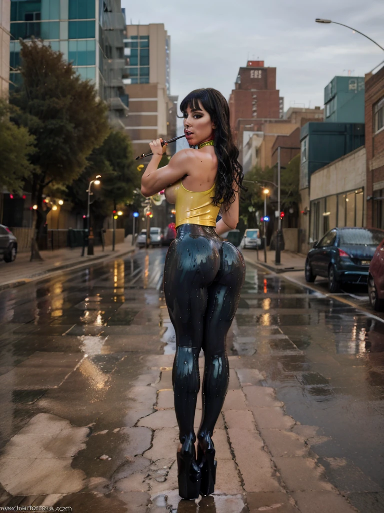 sexy woman walking in the rain, pretty girl standing in the rain, just after rain, dancing in the rain, at evening during rain, after rain and no girls, raining outside, in the rain, rainy mood, under rain, raining!!, standing in the rain, rain falling, raining!!!, on a rainy day, day after raining, ultra detailed