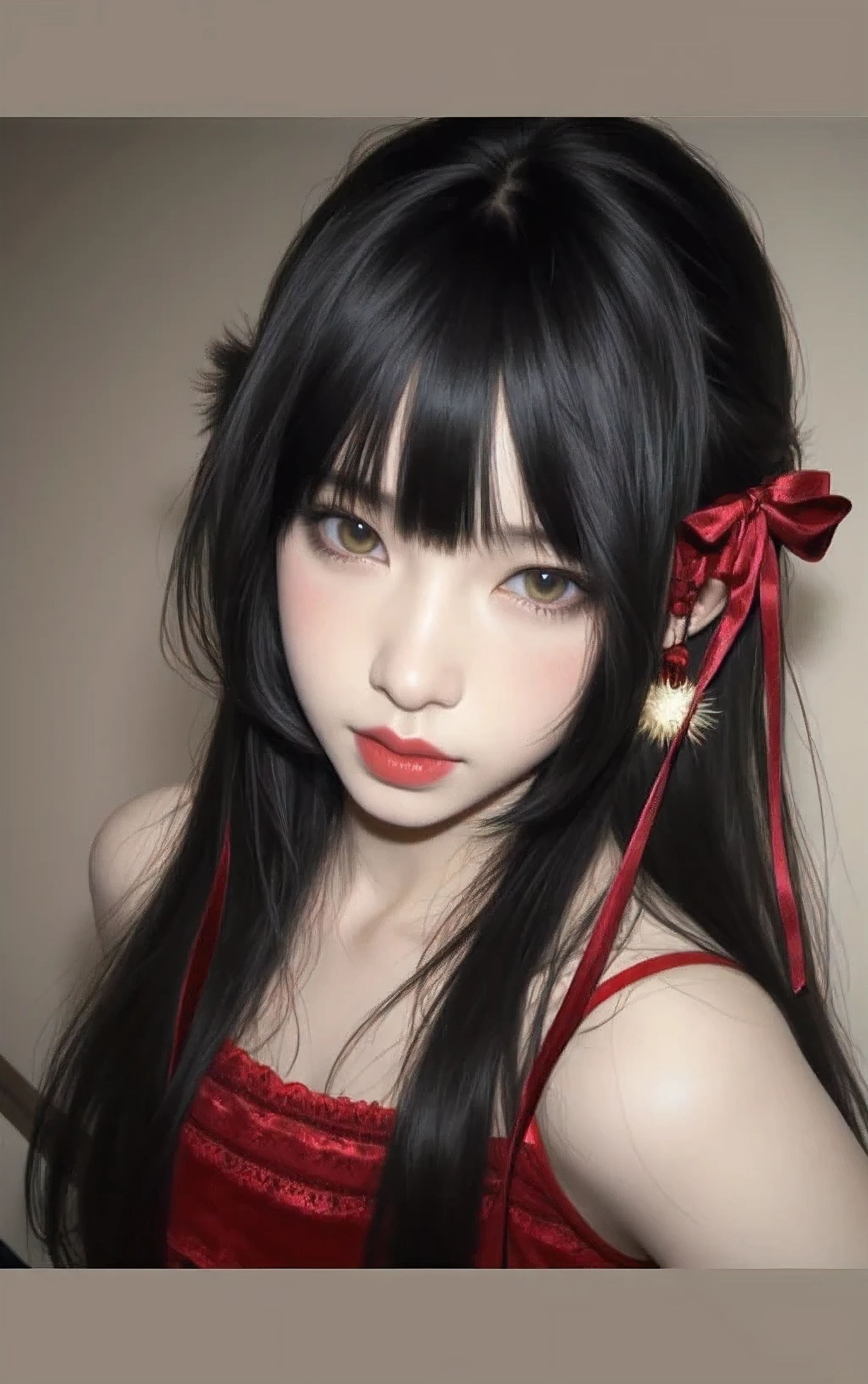 Sumire Uesaka、Red goth 、Russian style