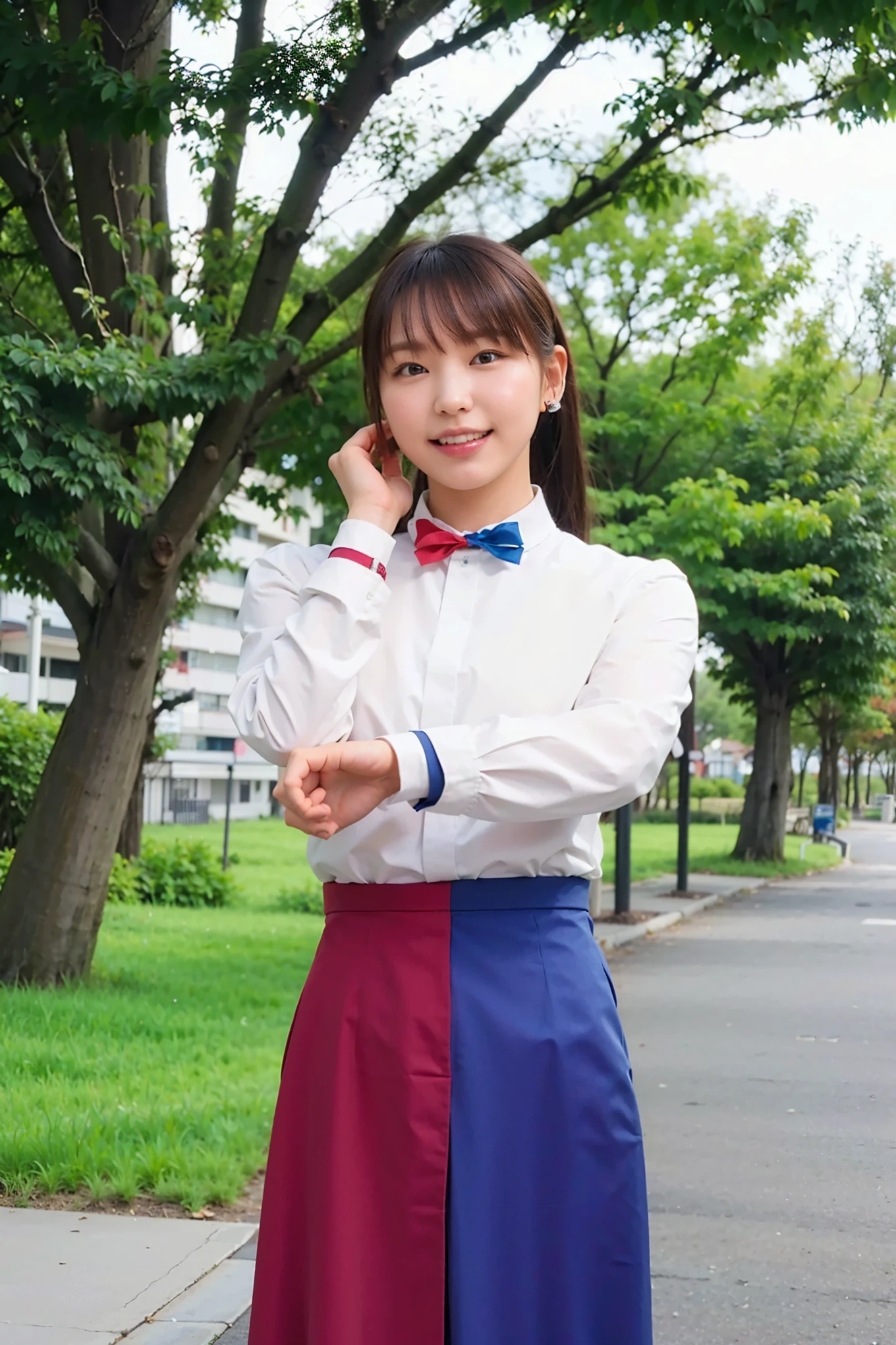 (Completely live action:1.37), (Amazingly realistic textures:1.37), (masterpiece, best quality:1.2), (8k uhd, 16k, 32k, ultra high res), amazingly realistic skin, amazingly realistic photo, superrealism, (photorealistic:1.37), (RAW photo), ultimately realistic, (ultimately realistic all details), (ultimately realistic all textures), super realistic lighting, super realistic shadow, (japanese girl:1.5), (realistic idol face), smiling, happy, super realistic face, ultimately realistic skin, ultimately realistic eyes, (mascara:1.35)ultimately realistic background, ultimately realistic detail up, (kkw-ph1:1.25), (GotouMaki:1.25), (Canon EOS R6, 85mm, 1/200s, f/5.6, ISO 1600), (tattoo), (mechanical armor:1.37), (blue eyes:1.2), (silver hair:1.3), 