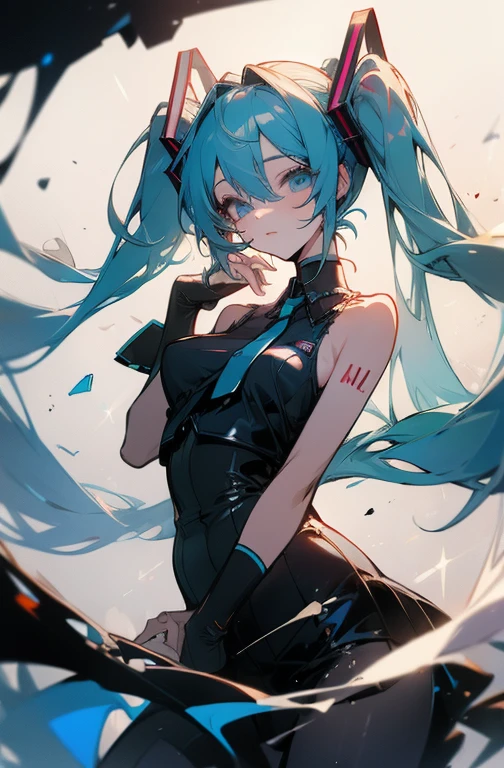 masterpiece, Highest quality,One girl, Hatsune Miku, Huge breasts, Huge breasts, Huge breasts, Huge breasts, Huge breasts, Huge breasts, Huge breasts、Big Butt