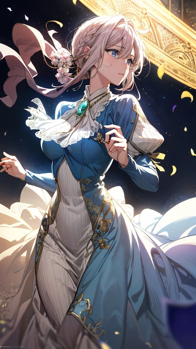 Anime - imagem de estilo de uma mulher em um vestido roxo com uma espada, ((uma bela imperatriz fantasia)), shalltear from overlord, fanart requintada altamente detalhadestindo manto aristocrata)), arte oficial altamente detalhada, cushart krenz arte chave feminina, Guweiz, Pose elegante real, uma bela imperatriz fantasia, Loli no vestido, peitos grandes, garotas sexy, lindas garotas, ecchi, garotas gostosas, , peitos sexy, vestido de rendinha transparente, vestidinho transparente, olhos detalhados, cilios grandes, olhos bonitos, olhos claros