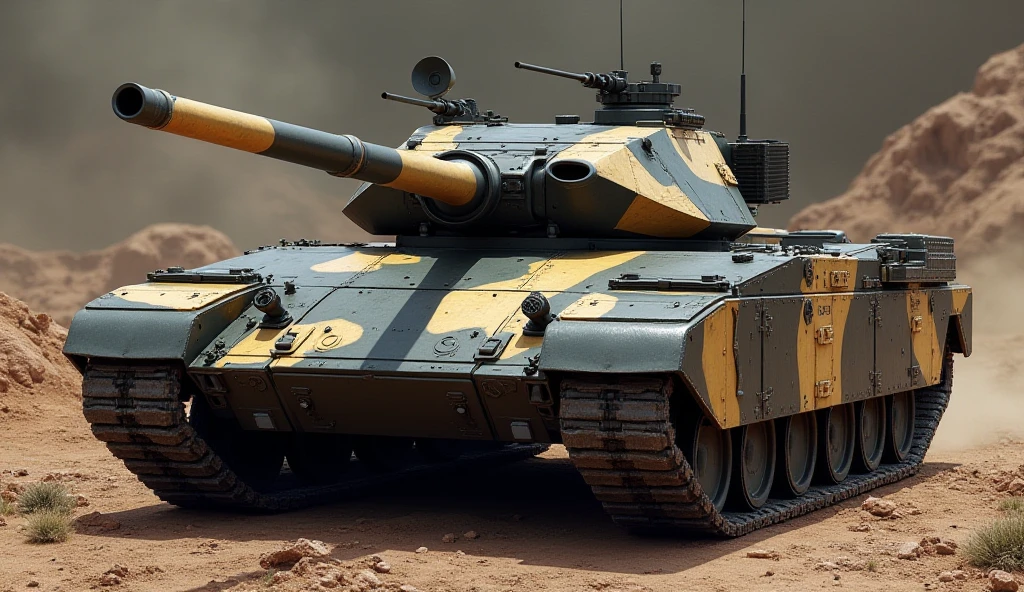 M1a1 Abrams with green camo and infantry with multicam uniform