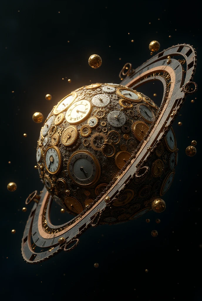 Planet from old clocks, View of the orbit