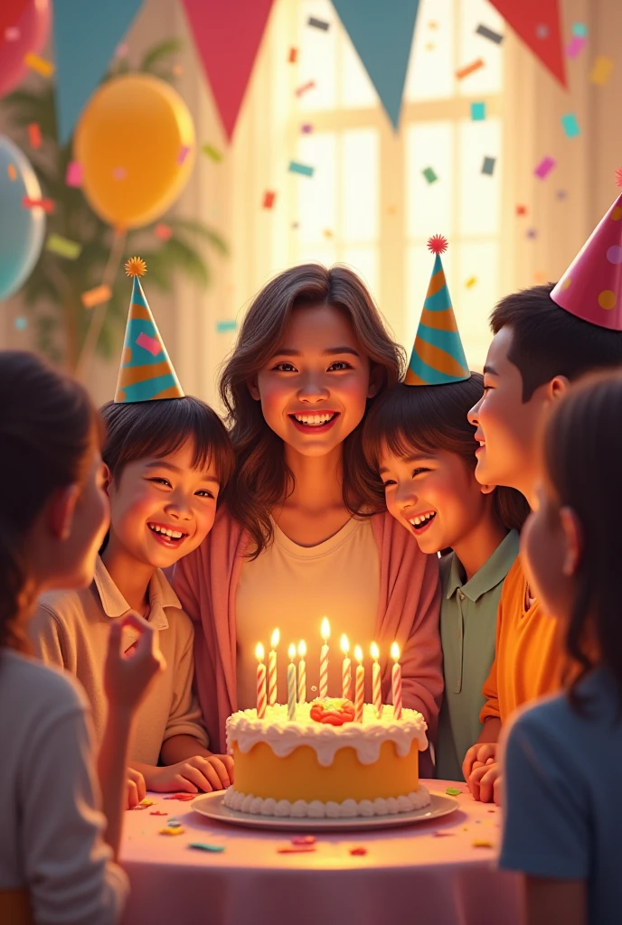 A birthday congratulations 