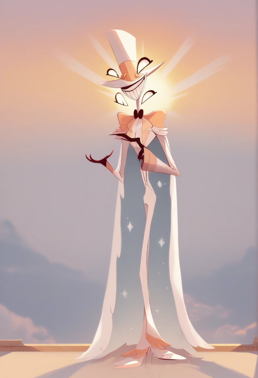gangle, solo, black eyes, ribbon, red ribbon, no humans, white mask, curtains, female, full body, source, humanoid, source, red ribbons on body,, floating