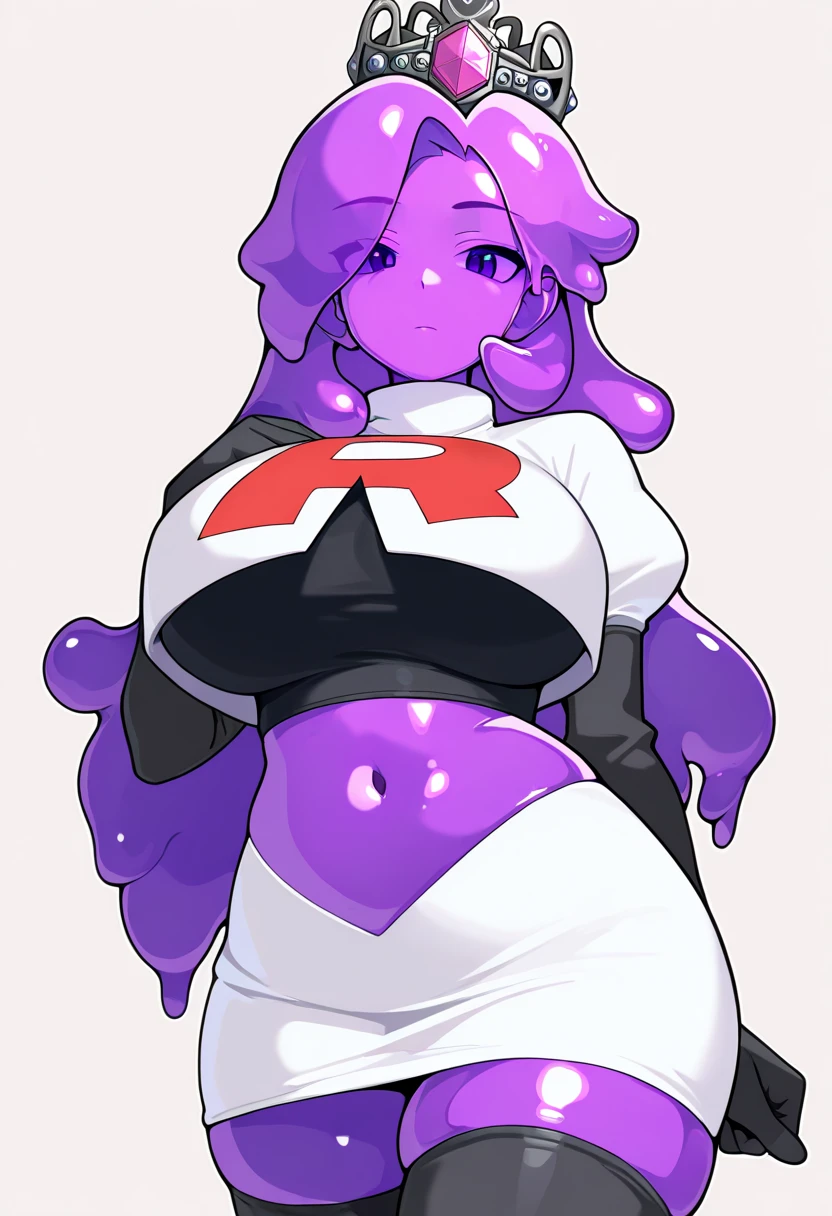1girl, miko_kubota, long hair, smile, hands on hips, yellow shirt, off shoulder, navel, pants, sweater around waist, blush,(thicc:0.5), (WeightImmobile:1.3), (obese:1.2) (round face:1.3), huge belly, wide hips, from below, discoelysium, legs spread, muffin top, pudgy, Big Bump pregnant, Big boobs, Big pregnant Belly, Big Pregnant girl, Largest Belly of Pregnant, Huge Pregnancy, Huge 9 months Pregnancy Belly, huge belly expansion, huge belly girl