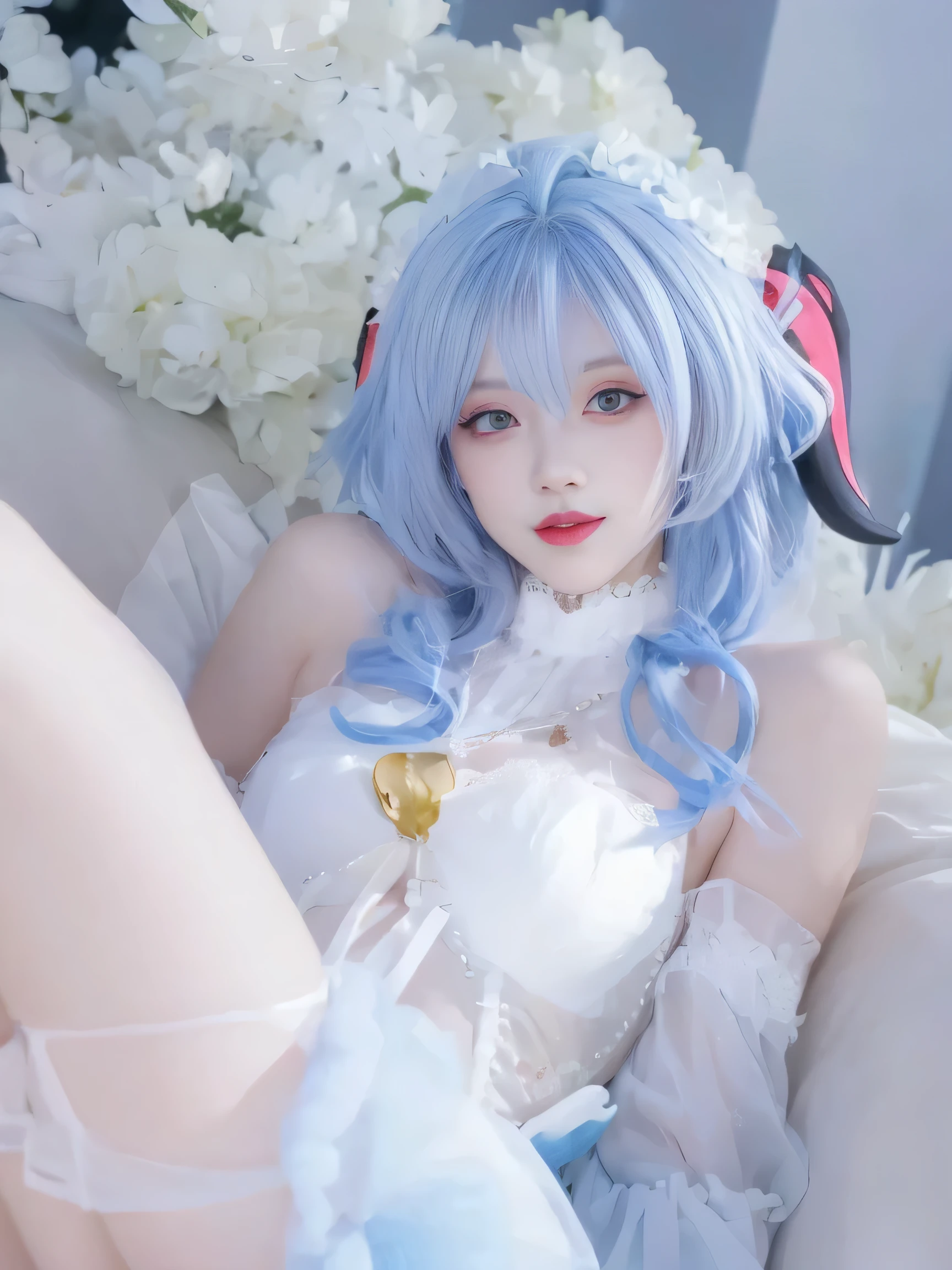 Teenage girl,Pubic hair is clearly visible、People who don't wear underwear、ultra - detailed、(((People who don't wear underwear)))、、(((Translucent light gray shirt)))、(((People who don't wear underwear)))、(((Pink areola exposed ))),(((The genitals under the stockings are clearly visible ))),(((Perfect genitals))),(((Black stiletto heels))),(Two arms:1.4、Two legs:1.4)、(perfect anatomia:1.4)、(Perfect female body:1.4)、Frontal portrait photo of a girl:1.4、(Spread your legs apart:1.4)、(Full body photo of the front:1.4)、Inner thigh exposure information