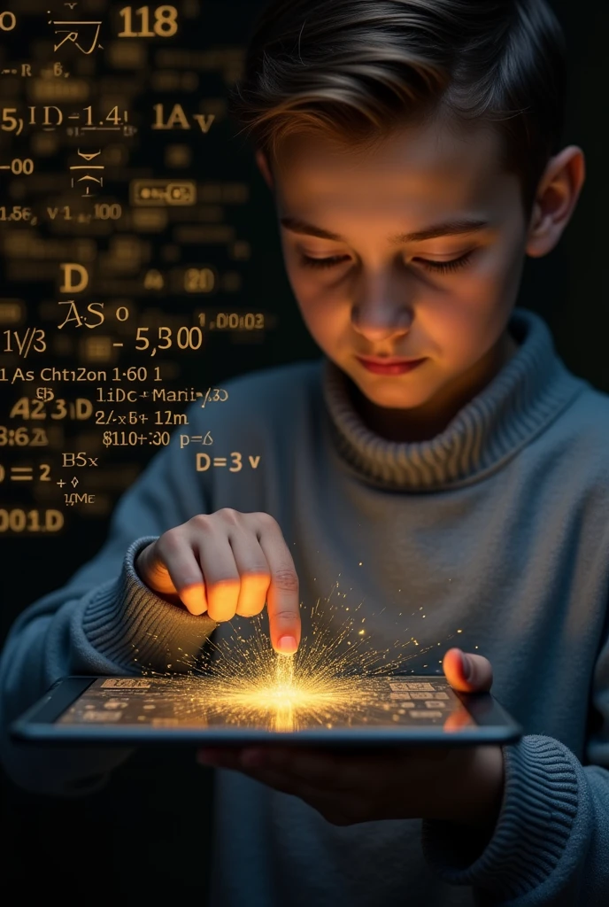 More than just a young math genius, he finds himself in the realm of equations.